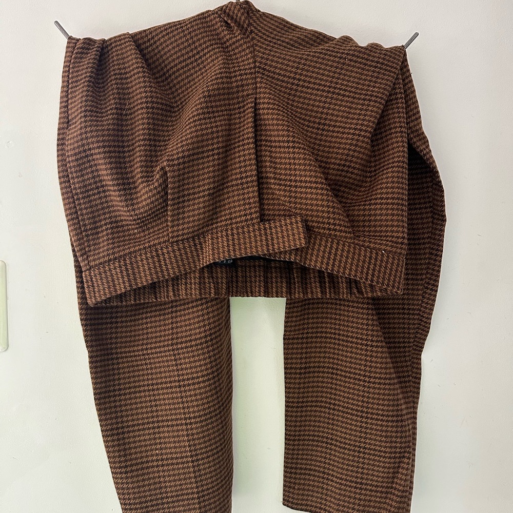 ASOS Brown Houndstooth Men's Pants